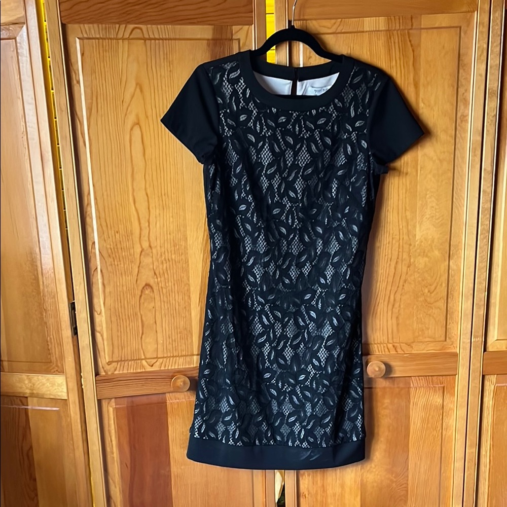 Elegant Black Lace Dress